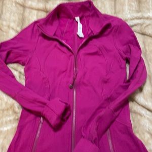 Lululemon zip jacket purple 6